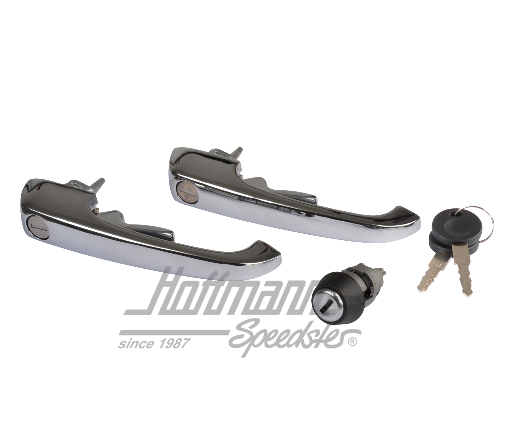 Lock kit, Bus T2, 8.70-7.79, chromed | 211 837 205 N SATZ | 097-1010-70