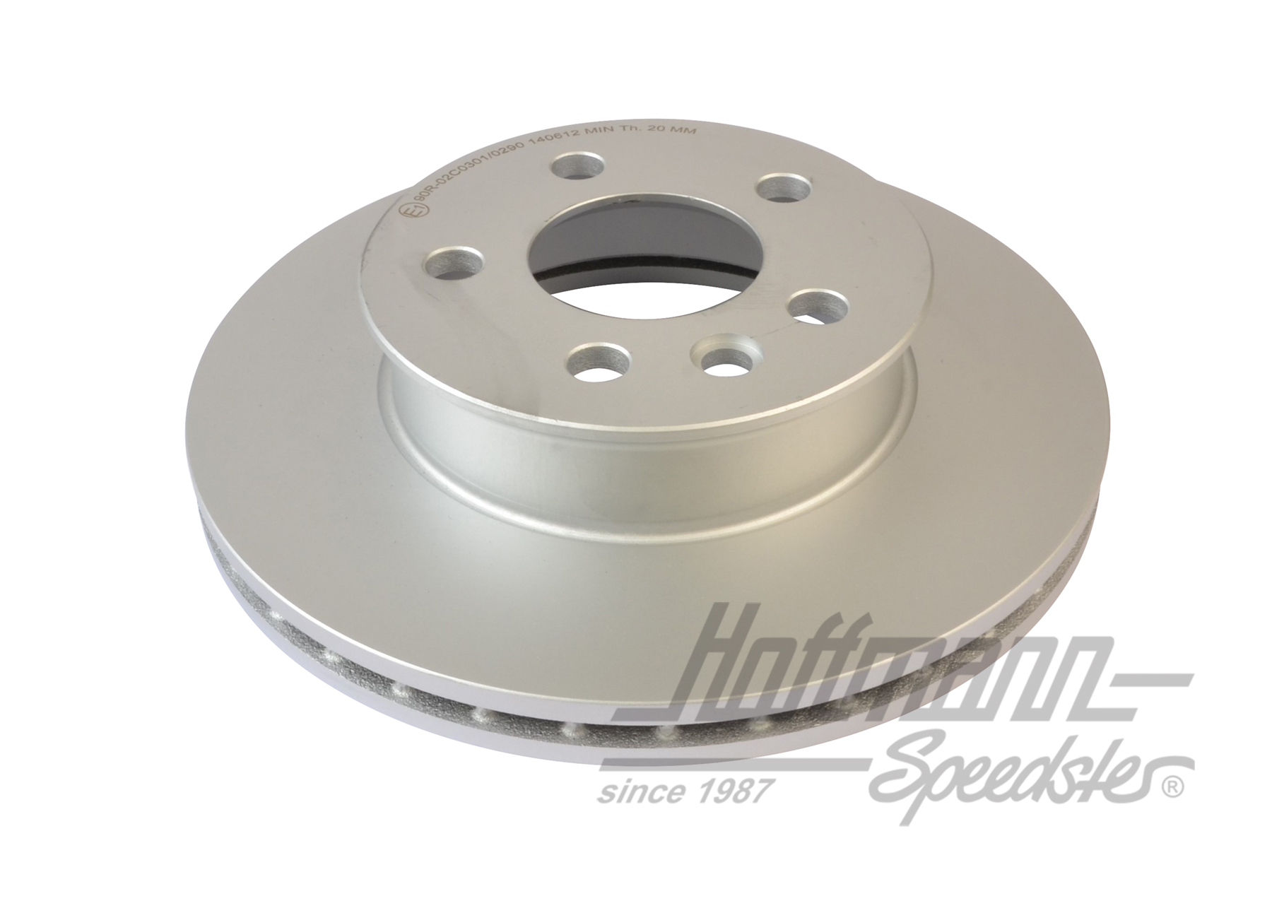 Brake disc, ventilated, front, Bus T4, 9.90-12.95 | 701 615 301 D | 406-0484