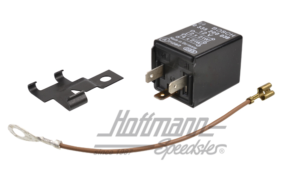 Relay, turn indicator, 12 Volt, Bosch | 111 953 227 D | 020-2428-07