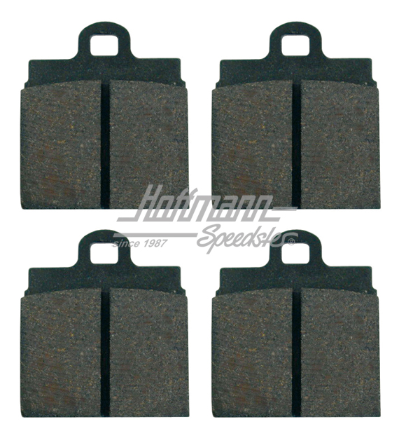 Brake pads, front, 8.66-7.71 | 111 698 151 C | 020-4042