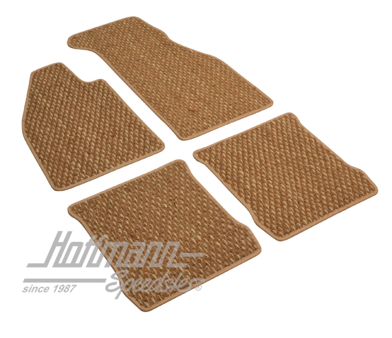 Floor mats, coco, 8.72-, beige/light brown | ZVW 2DTN | 020-5381-54