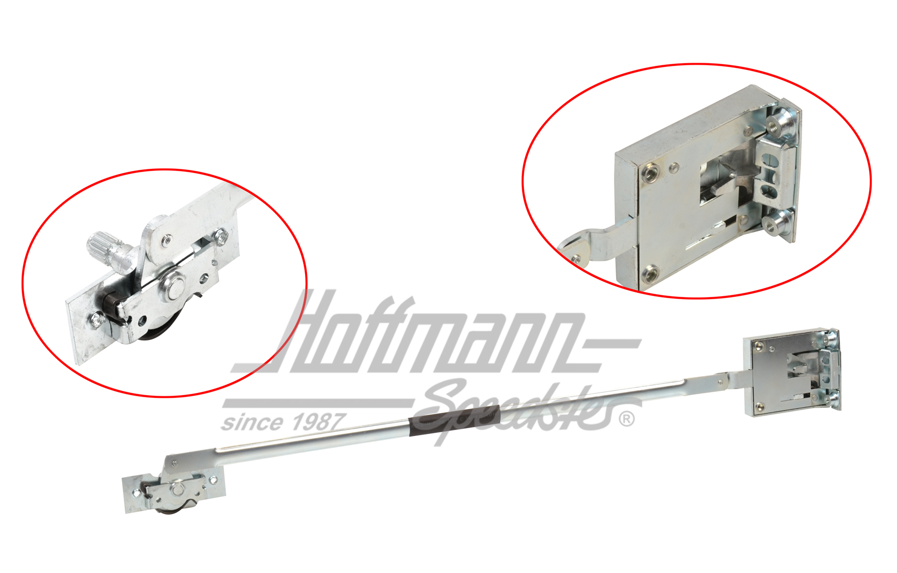 Door lock set, Bus T1, 12.60-12.63, right                                                           