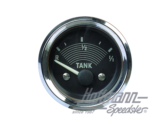 Fuel gauge, 12V, Bus T1, chromed | 211 919 033 | 086-1208