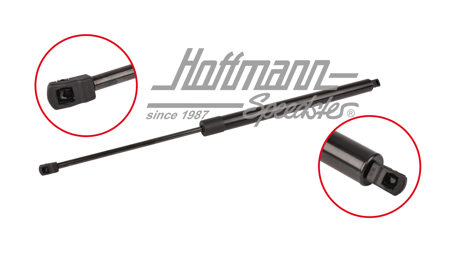 Gas-pressure damper, hatchback, Bus T4, 5.97-4.98 | 701 829 331 R | 408-1104