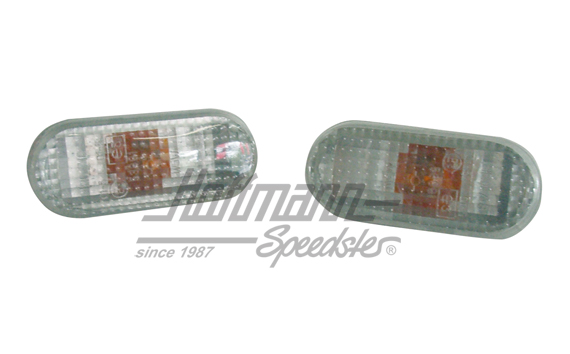 Side turn indicators, Golf 3, Vento, Polo, white | TU 239 491 | 190-4834