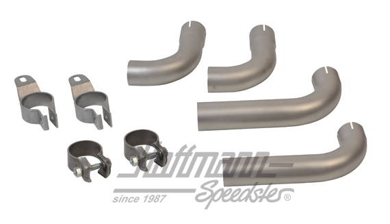 Tailpipe kit, 356 B (T5), C, stainless steel | 92.303S | 510-0123-05