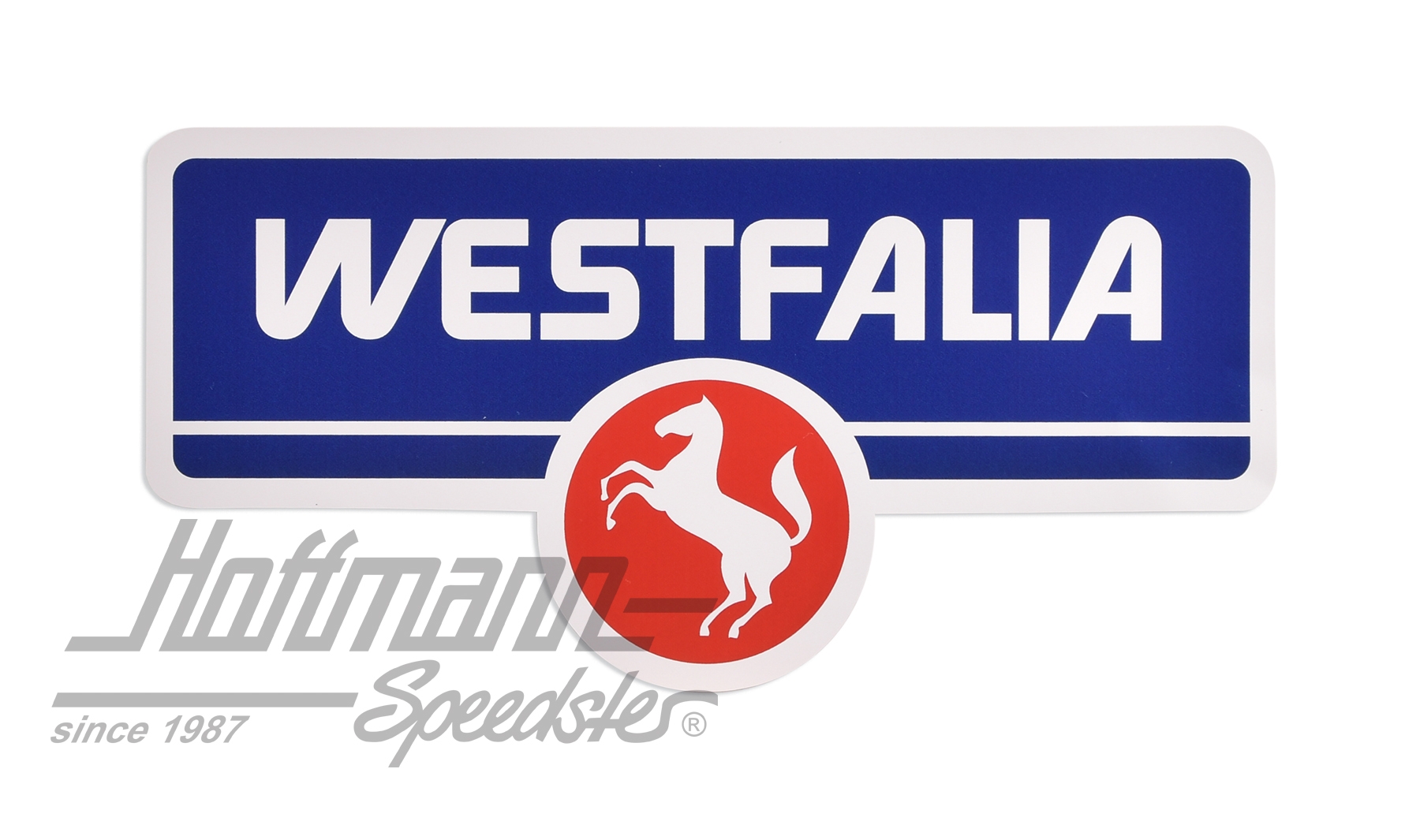 Sticker "Westfalia" blue/red (large) | 255 070 009 | 021-0199-97