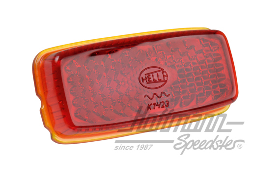 Lens, stop light, Porsche 356, 50-52, Hella                                                         