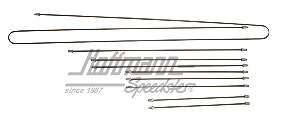 Brake line kit, Bus T2, 8.69-7.70 | 211 698 005 H | 090-3212