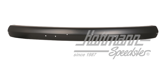 Bumper, front, 67-72, black                                                                         