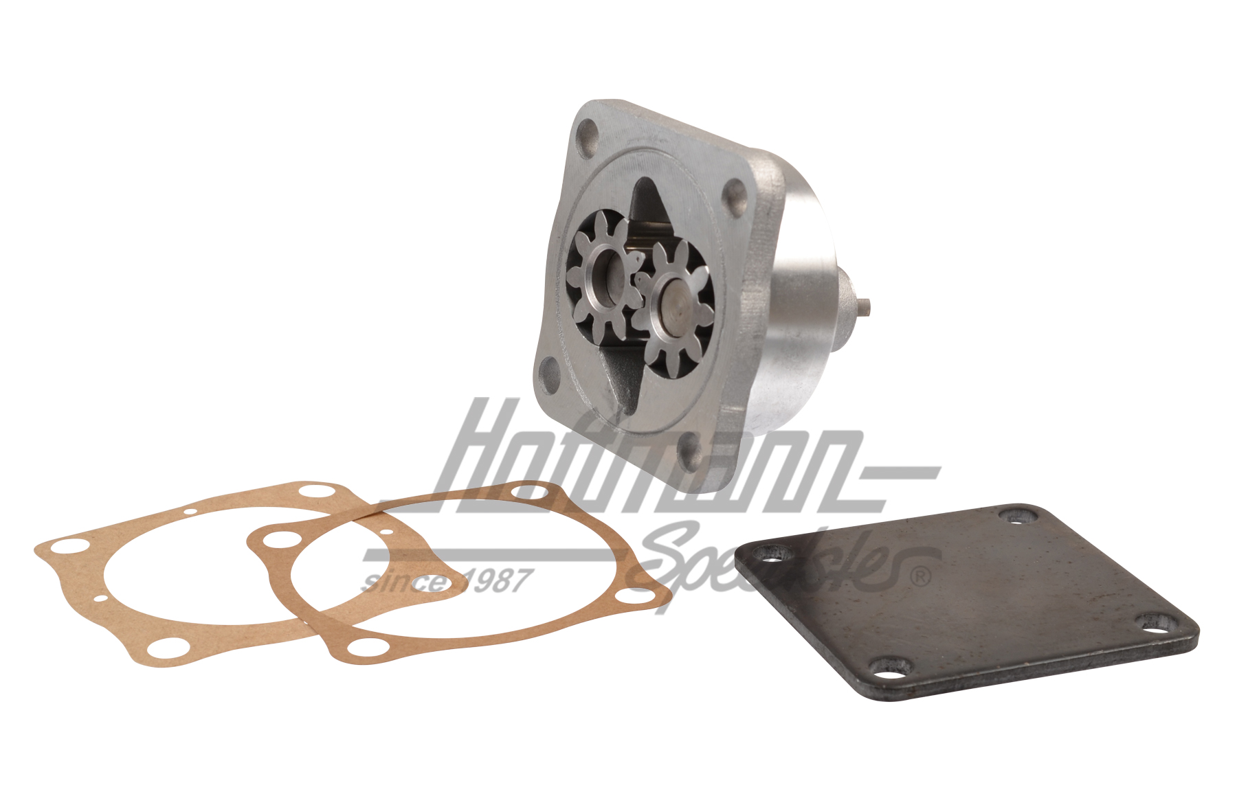 Oil pump, Type 4, 26mm, Bus T2/T3, with cover | 021 115 107 AKCVR | 092-0702