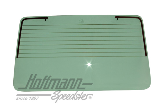 Rear window, Golf 1, .74-, green, heatable | 171 845 501 C | 180-8150