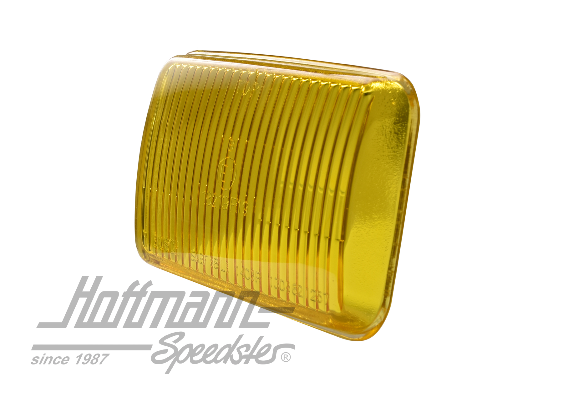 Lens, fog lamp, 964, yellow, left                                                                   