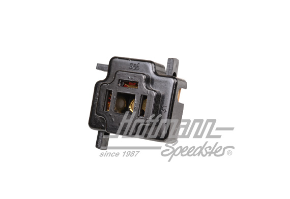 Headlight plug, 3-pins, without cable | 111 941 165 C | 020-4430-34