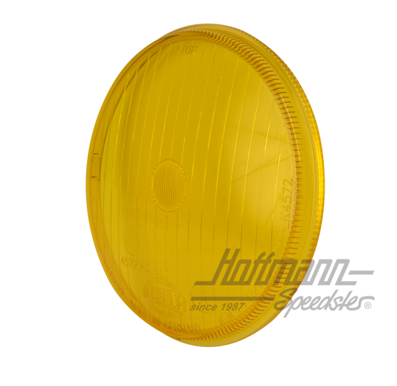 Lens, high-beam headlight
, 914, Hella, yellow                                                     