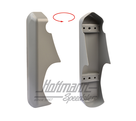 Bumper guard, front, 58-67, USA | 213 707 155 A | 095-0830