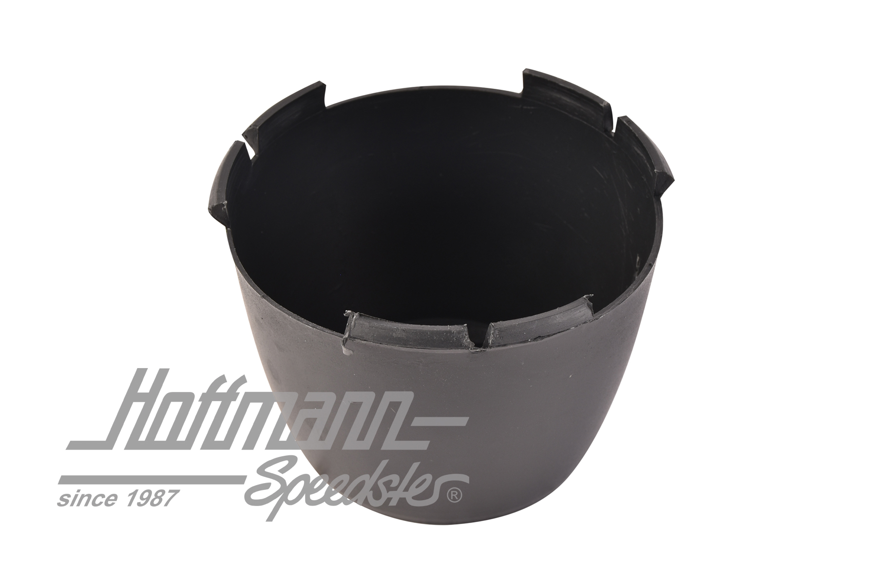 Hub cap, high, black                                                                                