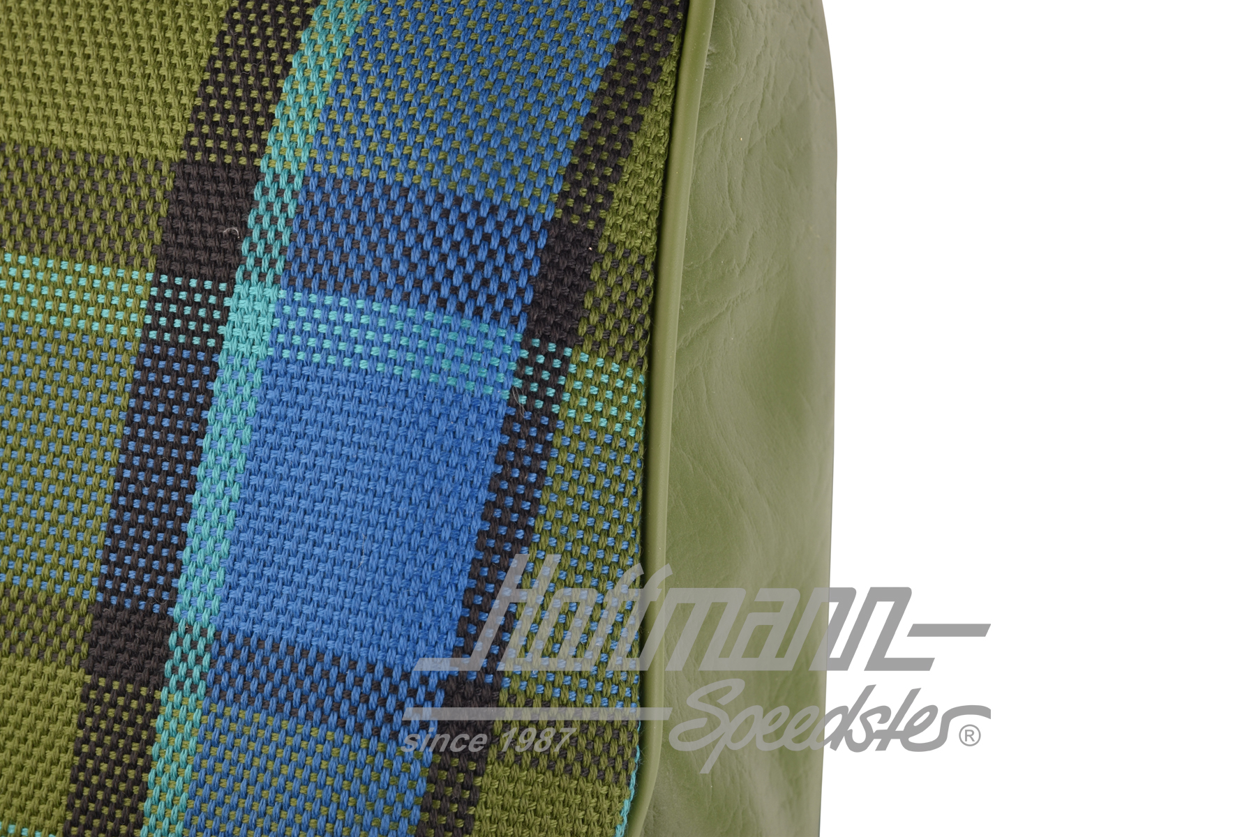 Seat cover, Westfalia, blue/green, 74-79                                                            