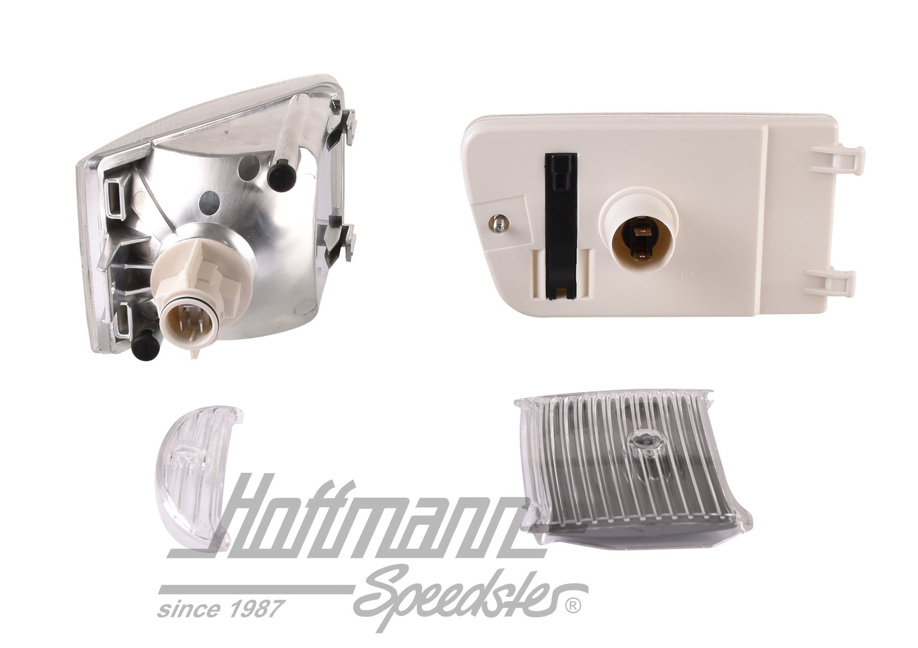 Turn indicator set, 964, white, left                                                                