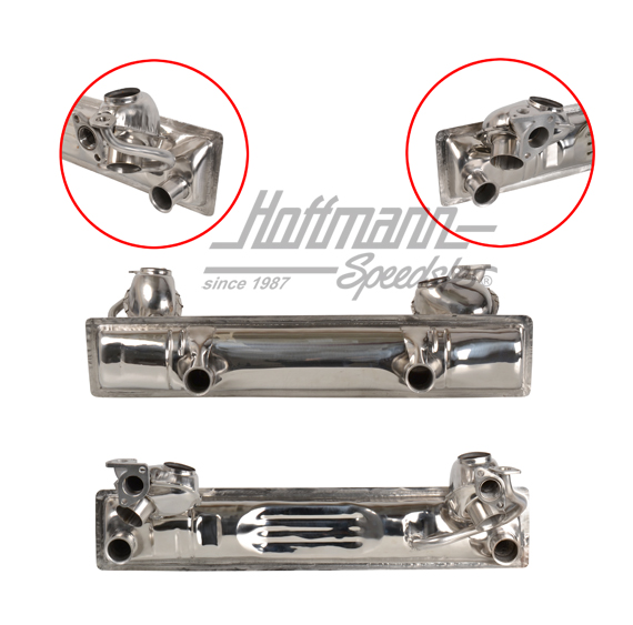 Exhaust, 29-37KW/40-50HP, stainless steel | 113 251 053 AD | 020-3410-11