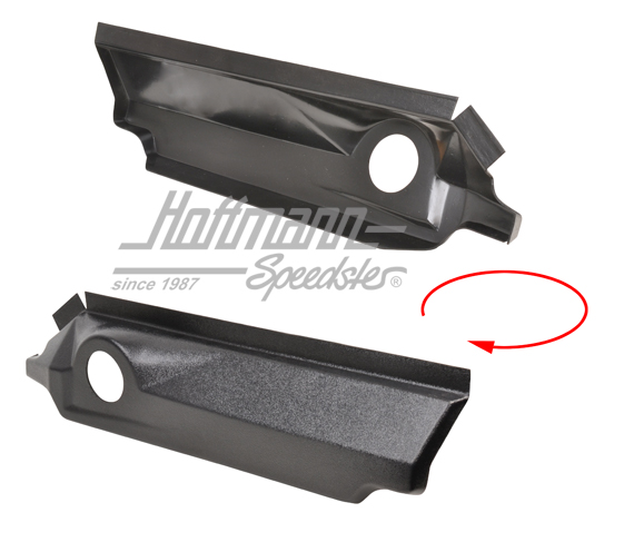 Kick panels, Karmann Ghia, 64-74, left | 141 813 105 B | 066-0064-71