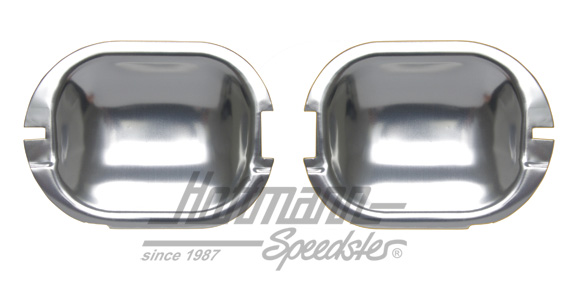 Door handle guards, aluminium, Golf 2/Jetta, 8.83- | 40028 | 200-6616
