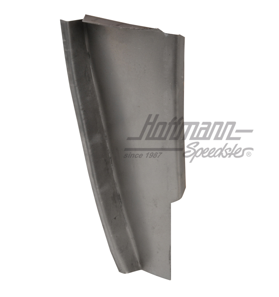 Cover panel, end support, 72-73, left | 211 805 267 E | 096-0123-11
