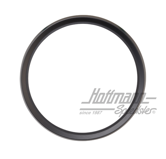 Speedometer trim ring, 1303, aluminium, matt black | 133 957 371 matt | 020-2063-44