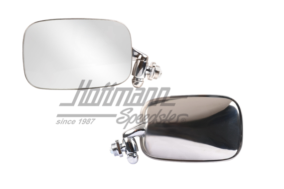 Rearview mirror, Karmann Ghia, 65-, left, Top-Quality | 141 857 501 B | 060-6113-01