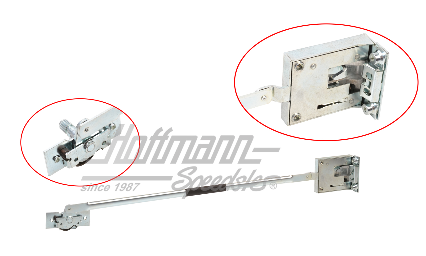 Door lock set, Bus T1, -12.60, right                                                                