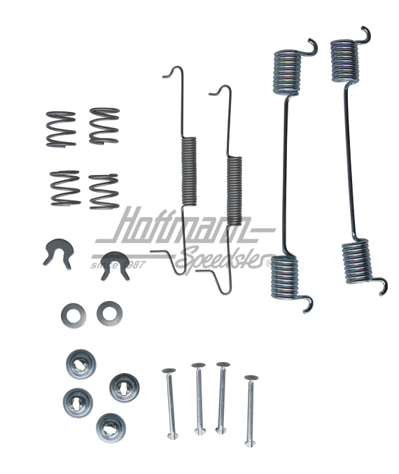 Attachment kit, brake shoes, rear, 8.70-7.79 | 211 609 071 | 090-3089-07