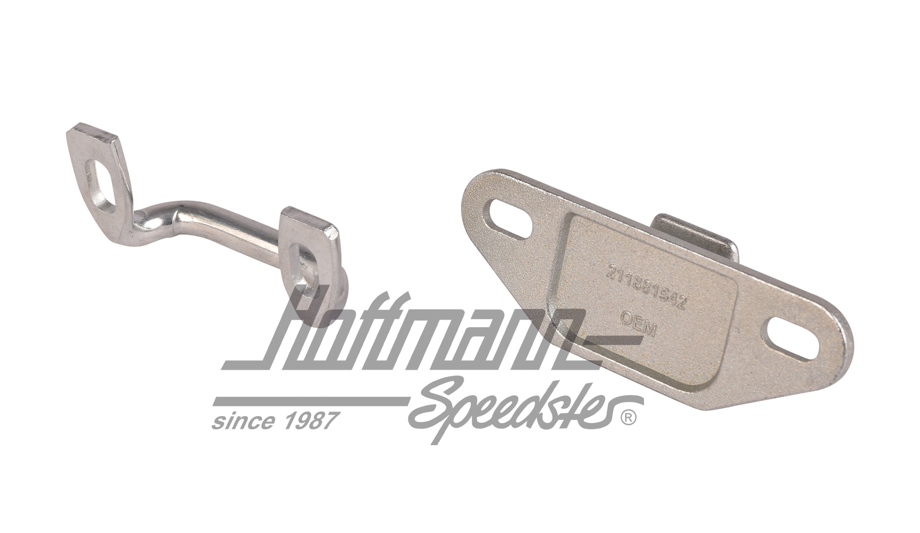 Hook set, Bus T2, plug-in seat right                                                                