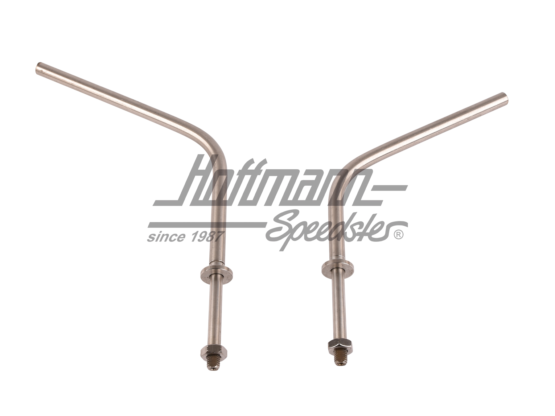 Mirror arms, Bus T1, 8mm, stainless steel                                                           