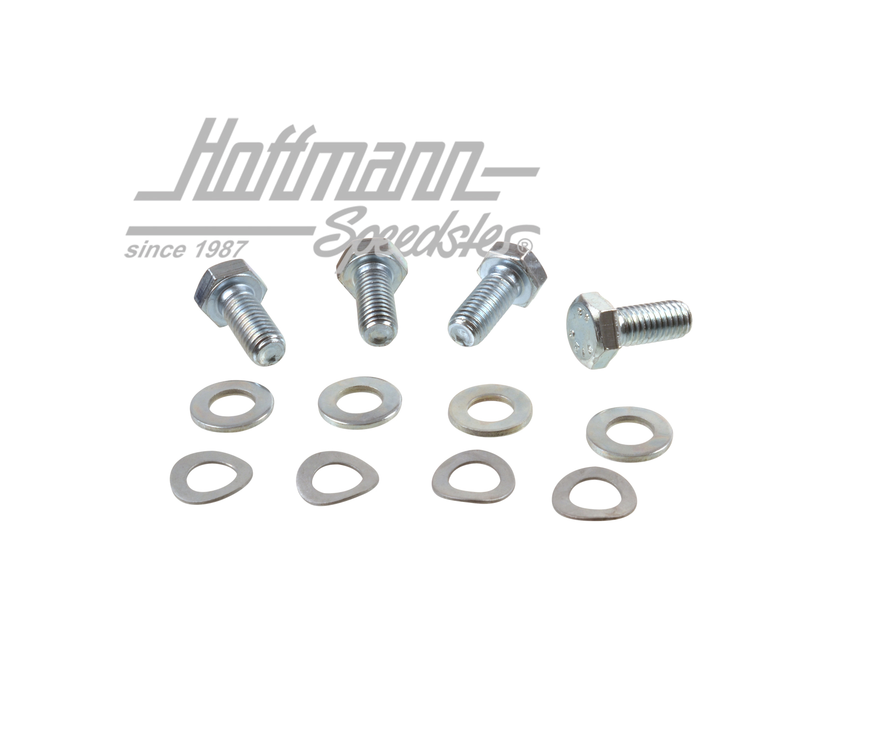 Screw set, bumper, front, 72-79 | N  010 239 11 | 096-0842