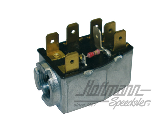 Hazard warning switch, 12 Volt | 211 953 235 A | 020-2430-09