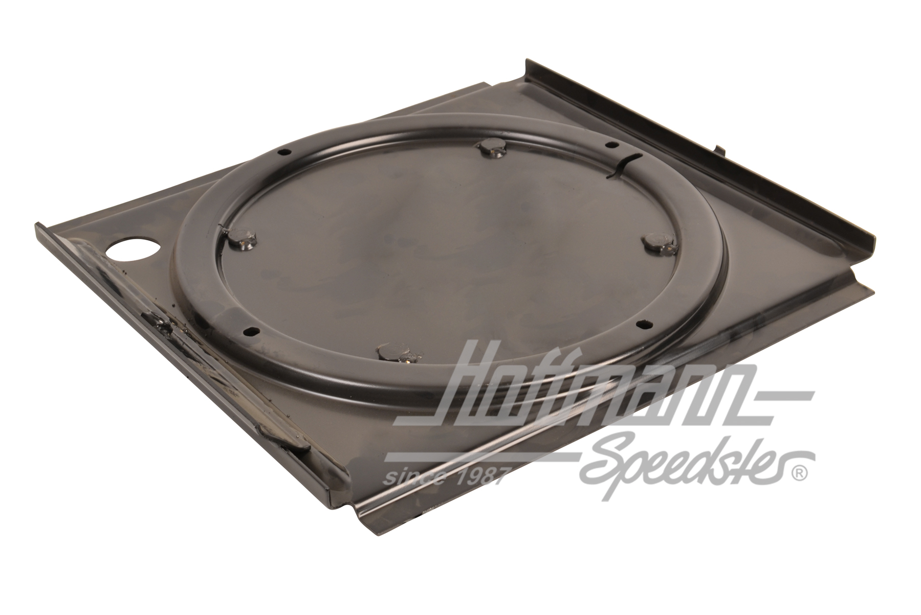 Base plate, below, rotary seat, front, Bus T3                                                       