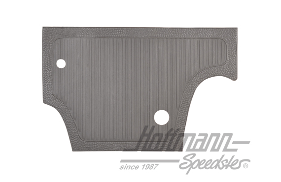 Rubber mat, splash wall, 59-65, grey | 113 863 107 GY | 020-5453-04