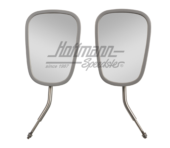 Door hinge rear-view mirror, chromed, Top-Quality | 211 857 513 BSL | 089-5020-25