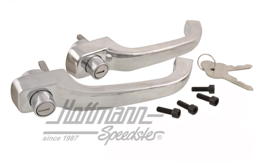 Door handles, 64-68, keyed alike, chromed | 211 898 205 FJ | 089-5050-20
