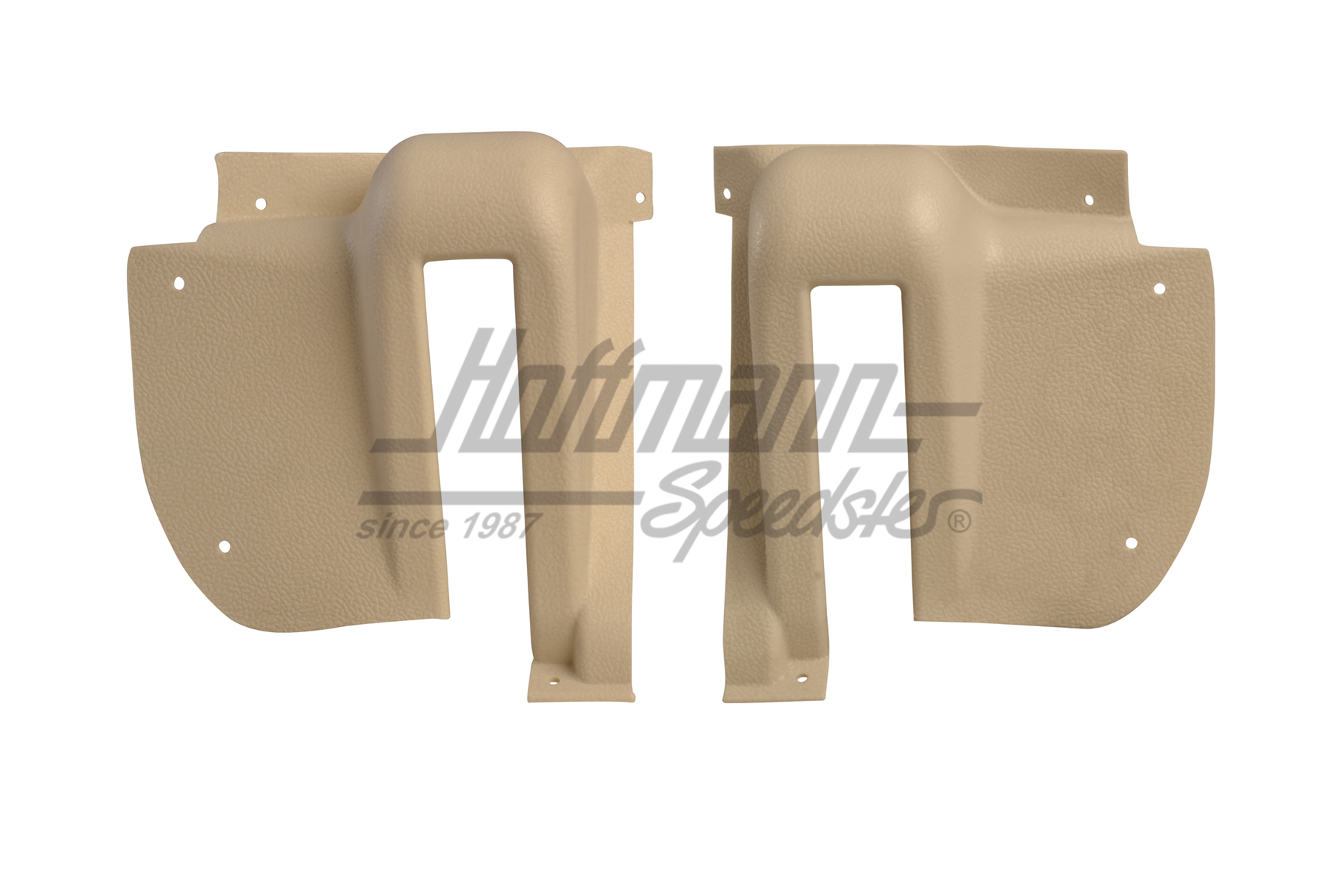 Hinge covers, Bus T1, rear, off-white | 211 867 529 | 098-0165-04