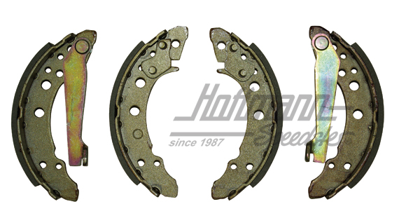 Brake-shoe set, rear, 180x30, 78-94 | 867 698 525 | 160-3505