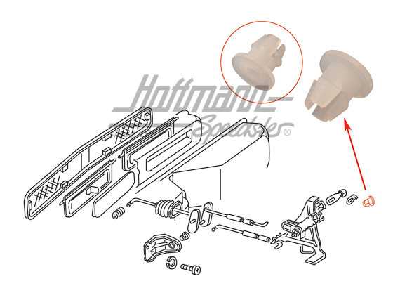Plug, heater lever, 67-72                                                                           