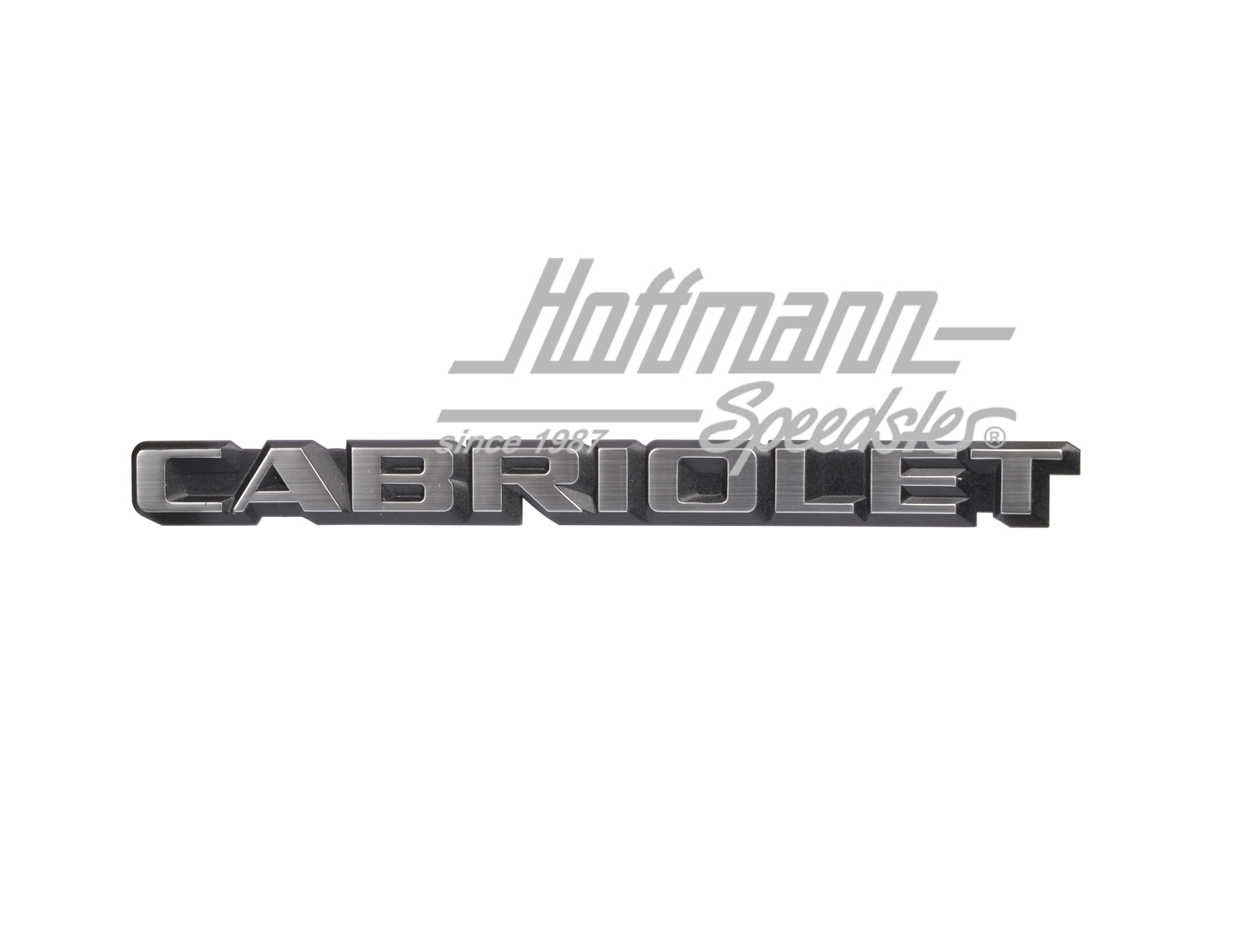 Emblem, Cabriolet, rear, chromed | 155 853 687 B GX2 | 180-6559-18