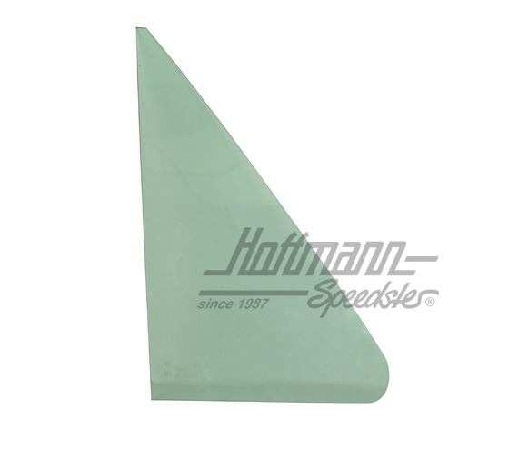 Vent-window glass, Bus T3, green, right | 253 845 252 | 380-0250-02