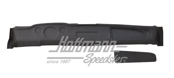 Dashboard covering, 67-71, black | 141 857 071 A BK | 066-0125-06