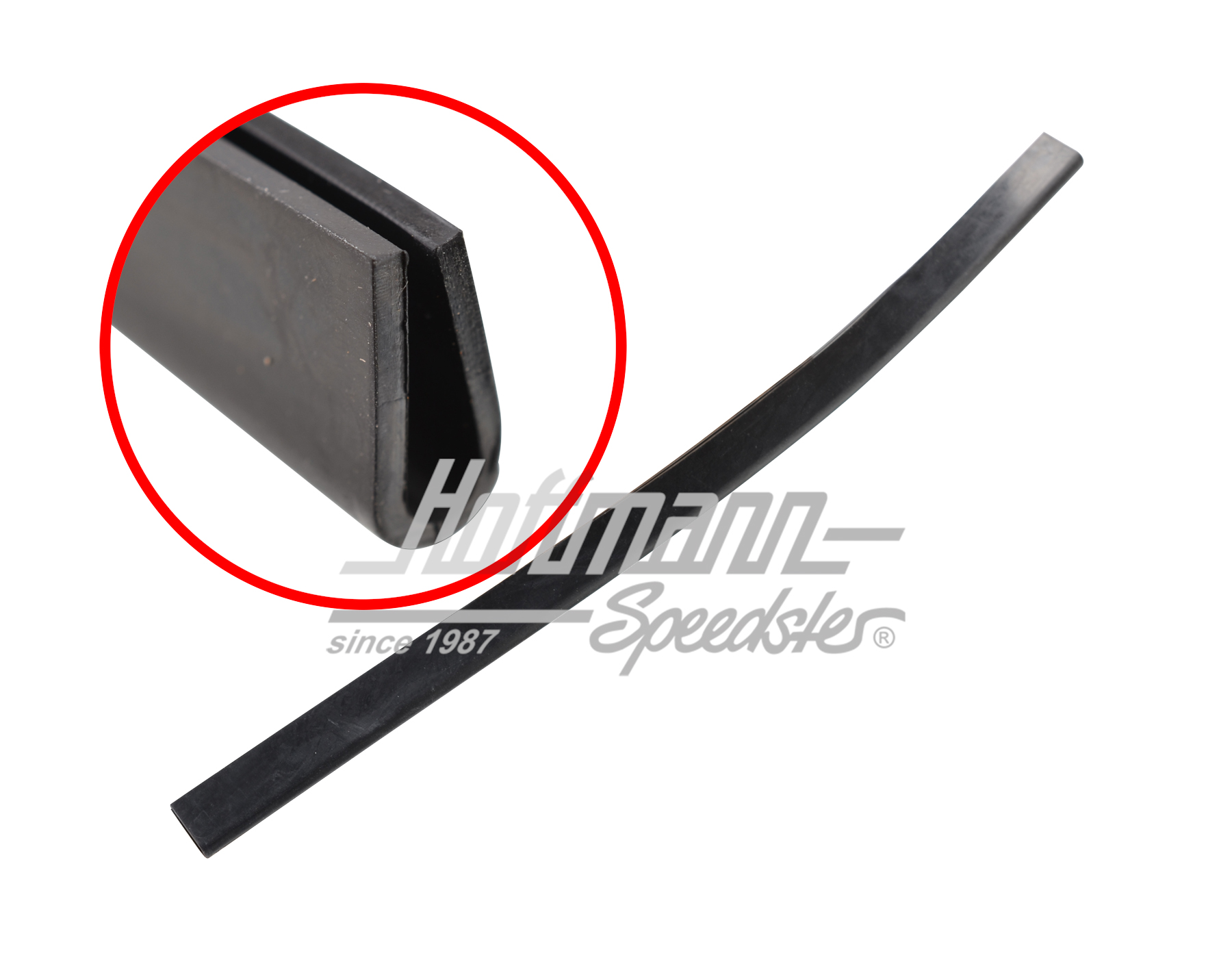 Rubber, window-lifter rail, 356 A/B/C                                                               