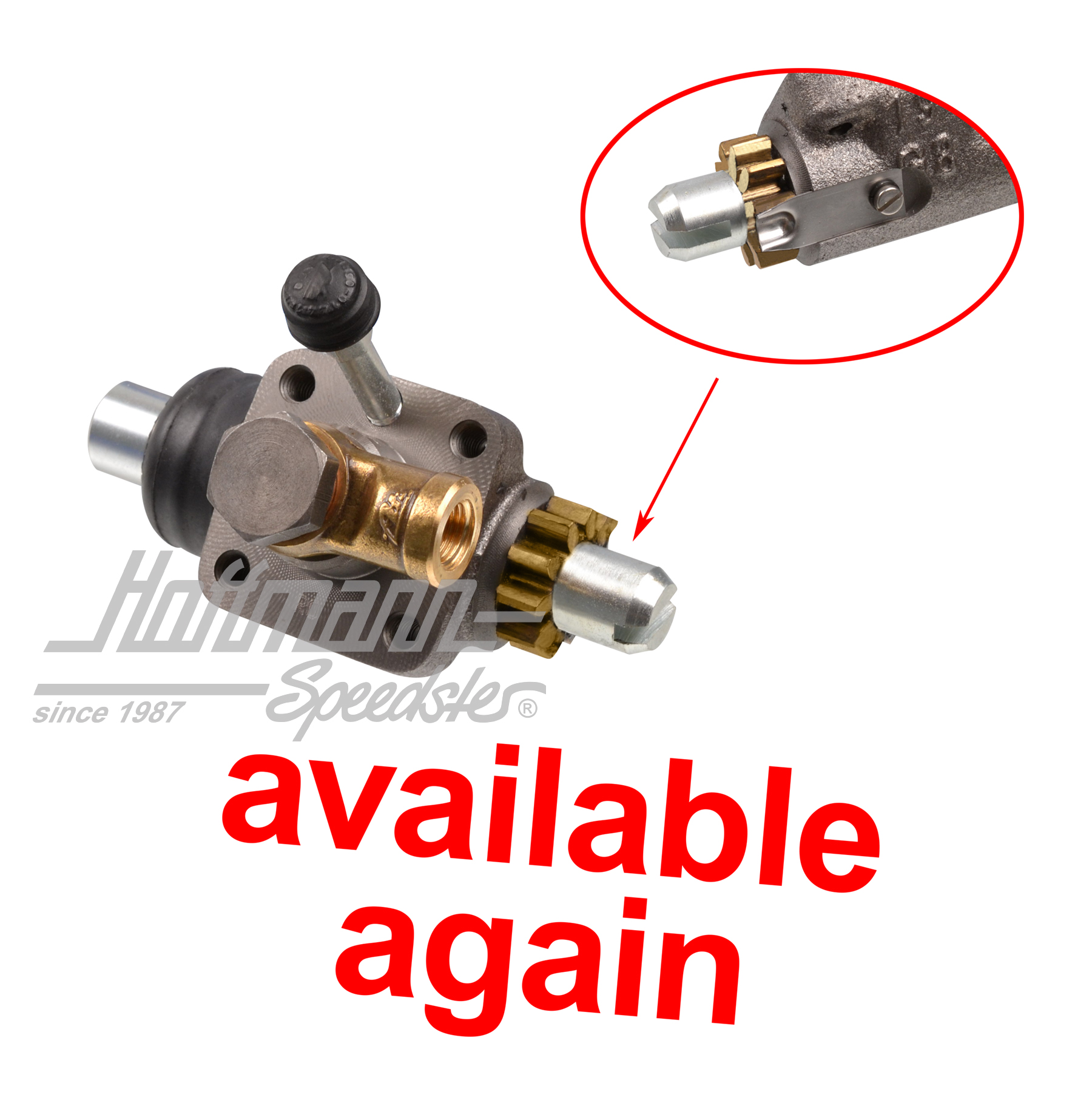 Wheel brake cylinder, lower left/top right, ATE | 695 351 512 00 | 510-2122-20