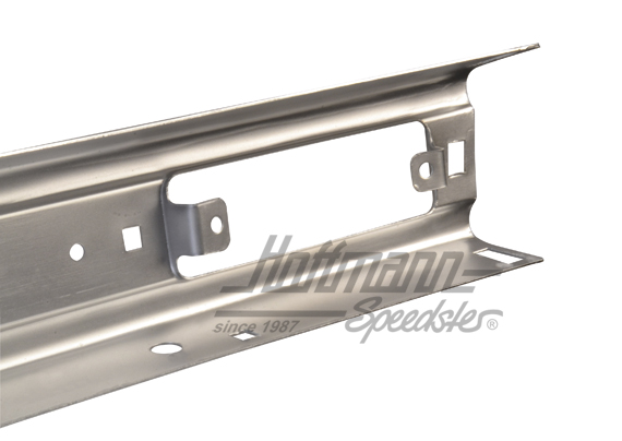 Bumper, front, chromed, Golf 1                                                                      