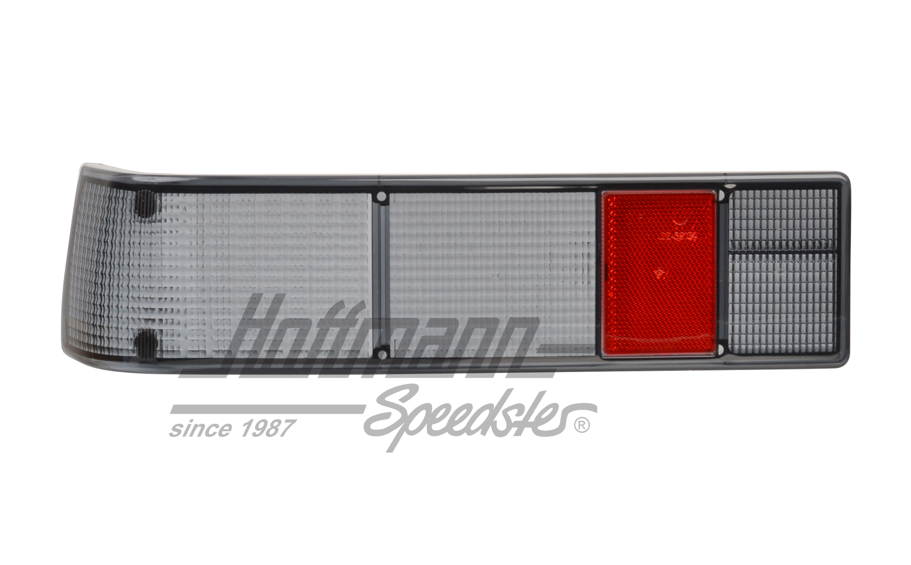 Tail-light lens, 914, grey/red, left                                                                