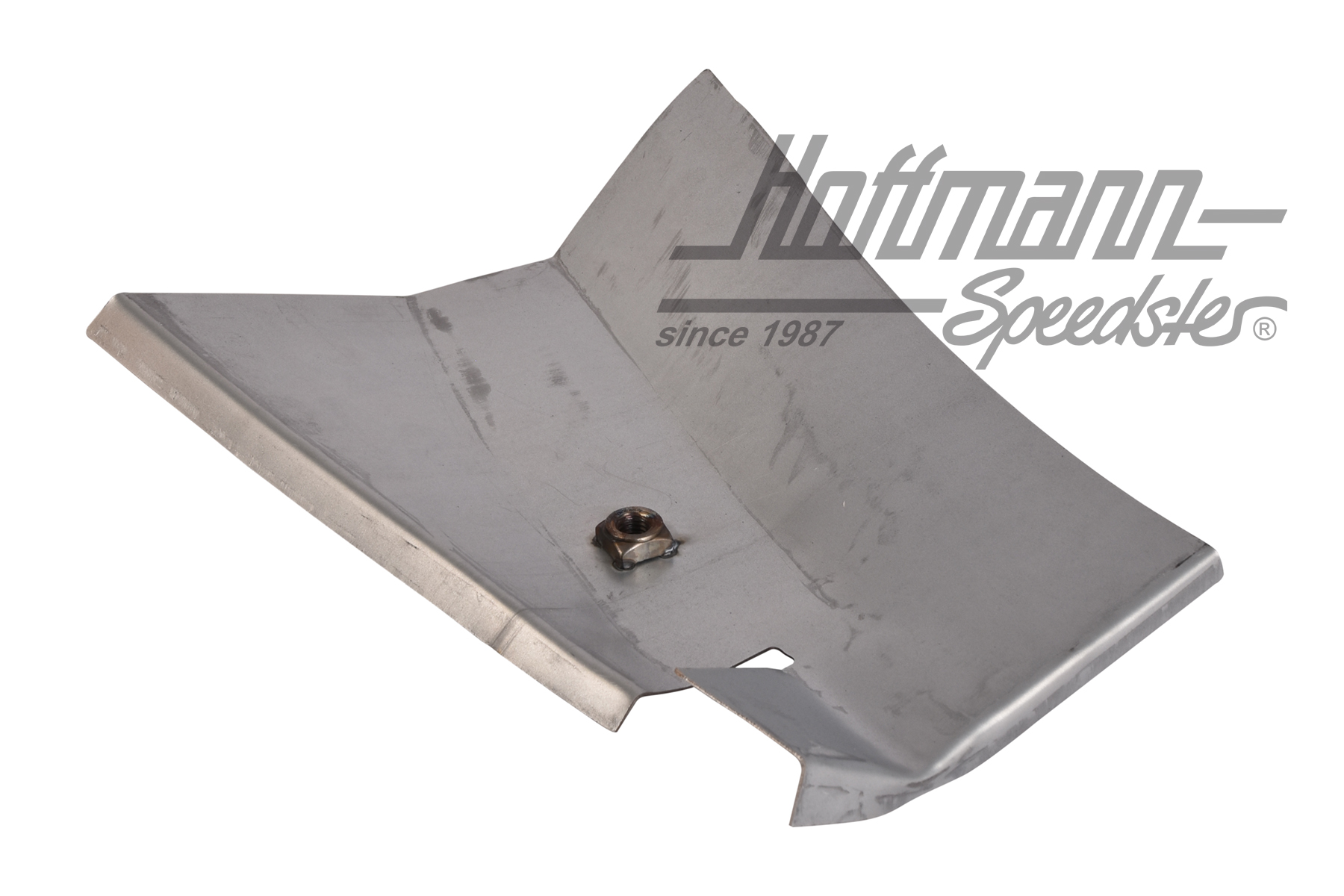 Triangle part with screw edge, front, left                                                          
